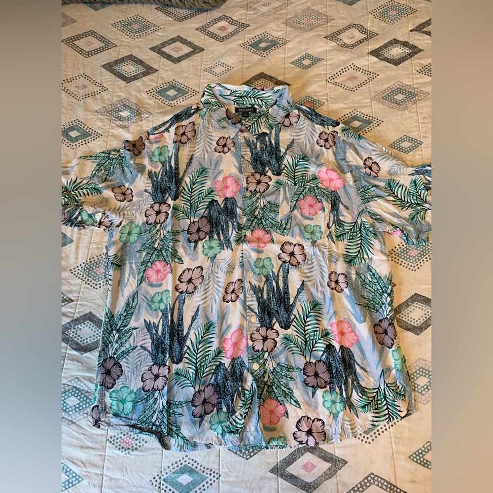 Mix&NY - Men's Hawaiian Casual  Shirt